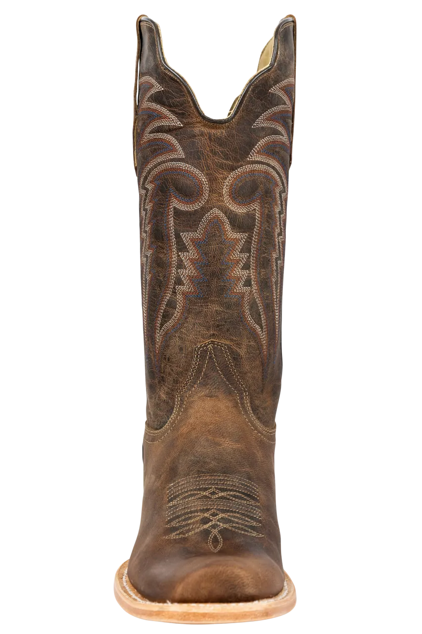 R. Watson Goat Cowboy Boots - Tan