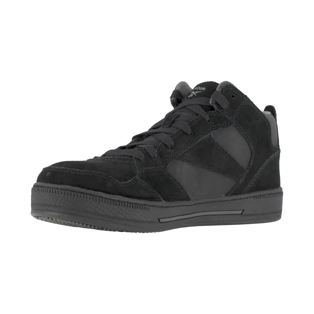 Reebok RB1735 Men's Dayod Skateboard Composite Toe Work Shoes - Black
