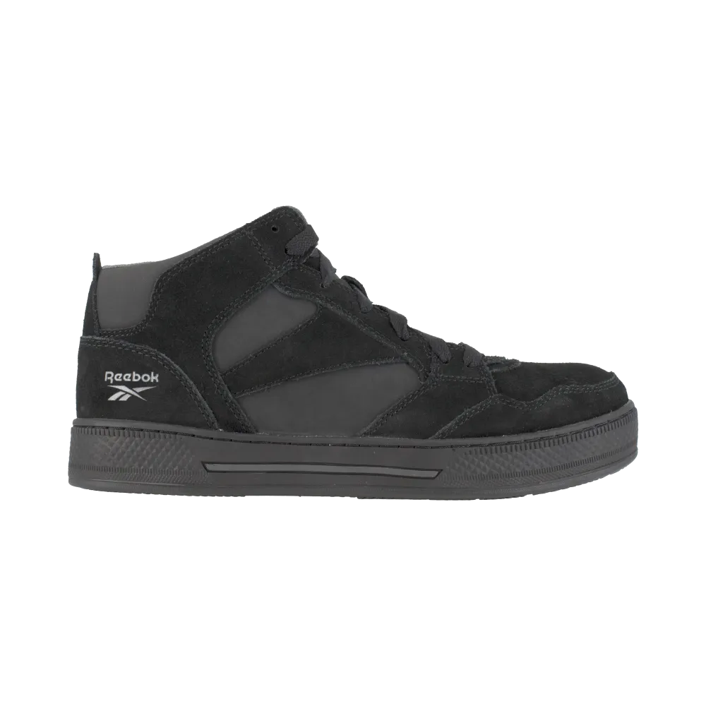 Reebok RB1735 Men's Dayod Skateboard Composite Toe Work Shoes - Black