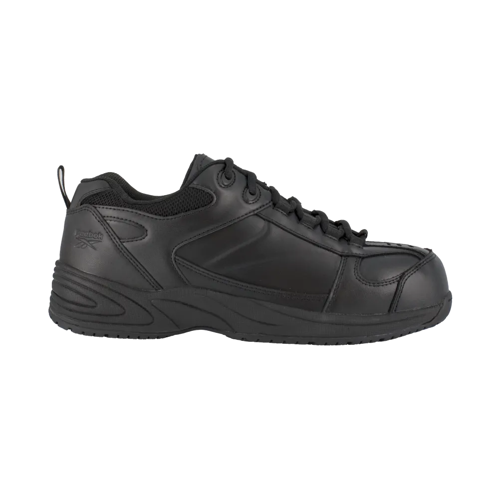 Reebok RB1860 Men's Jorie Athletic Composite Toe Work Shoes - Black