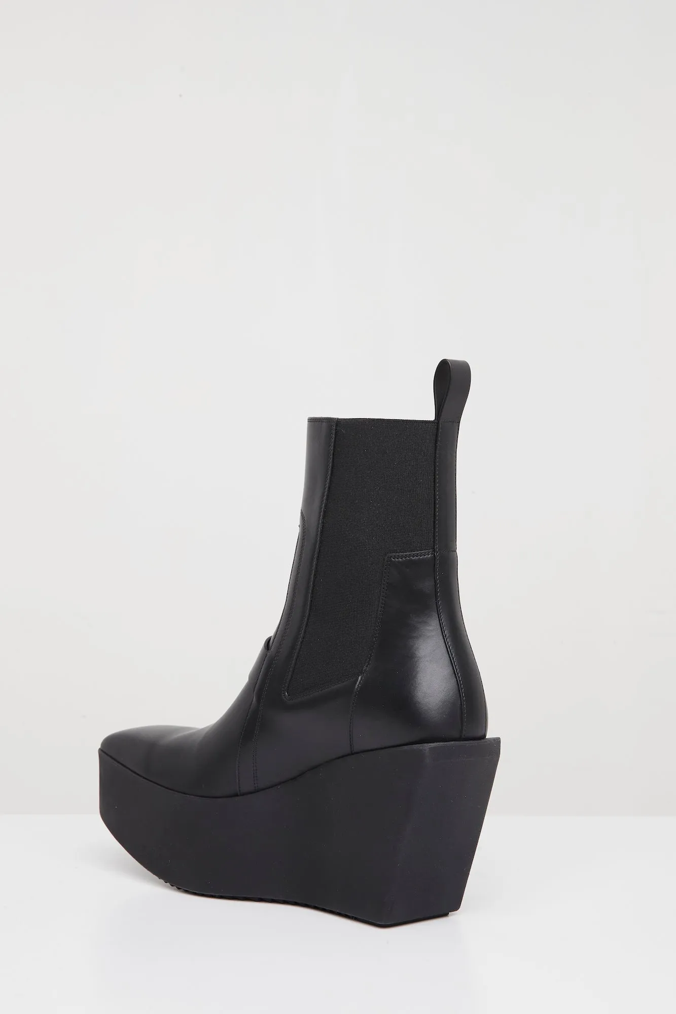 Rick Owens Sliver Platform Beatle in Black