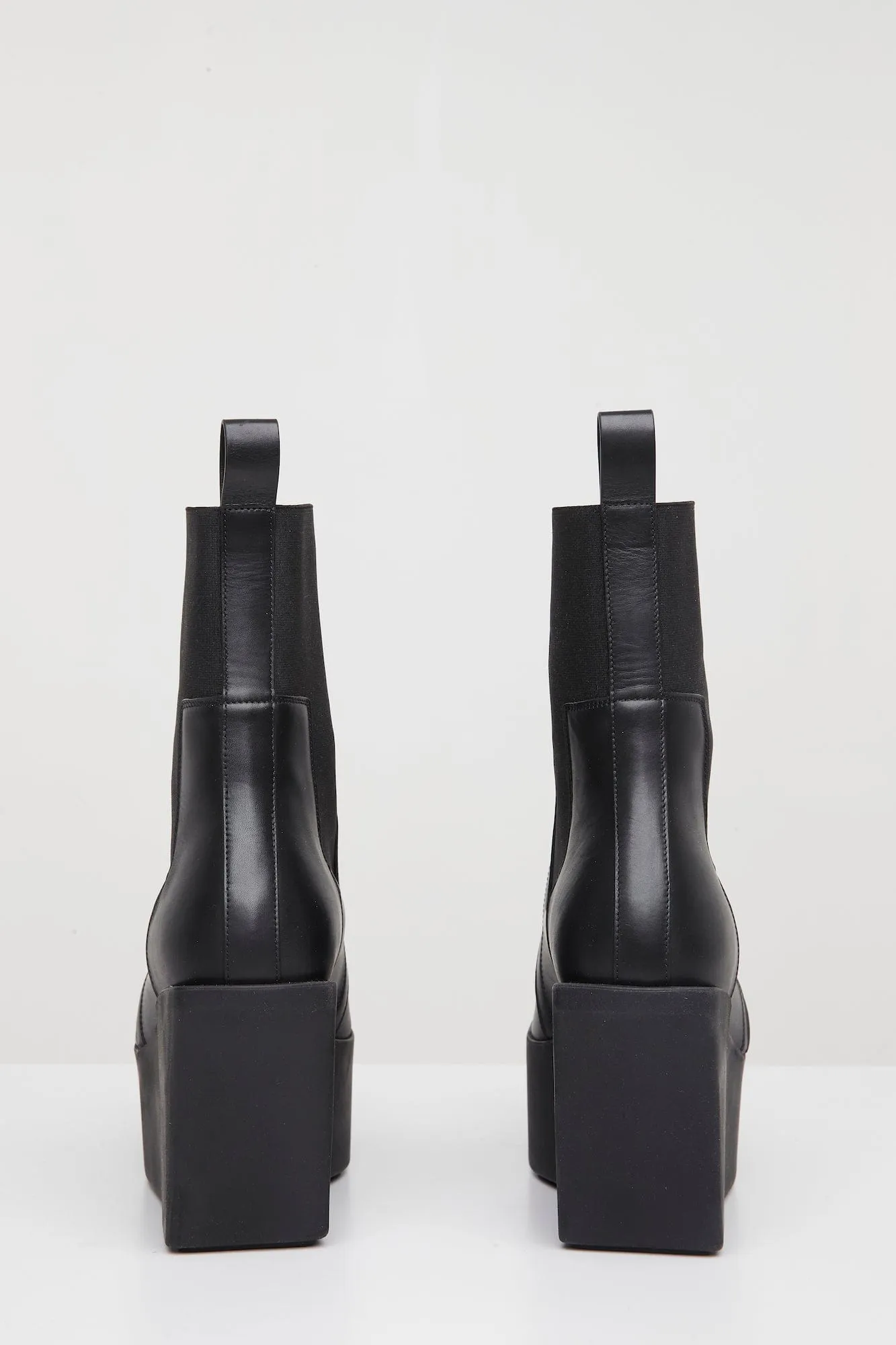 Rick Owens Sliver Platform Beatle in Black