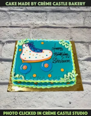 Roller Blades Cake