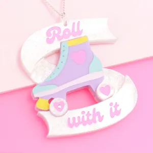 Roller Skates Necklace