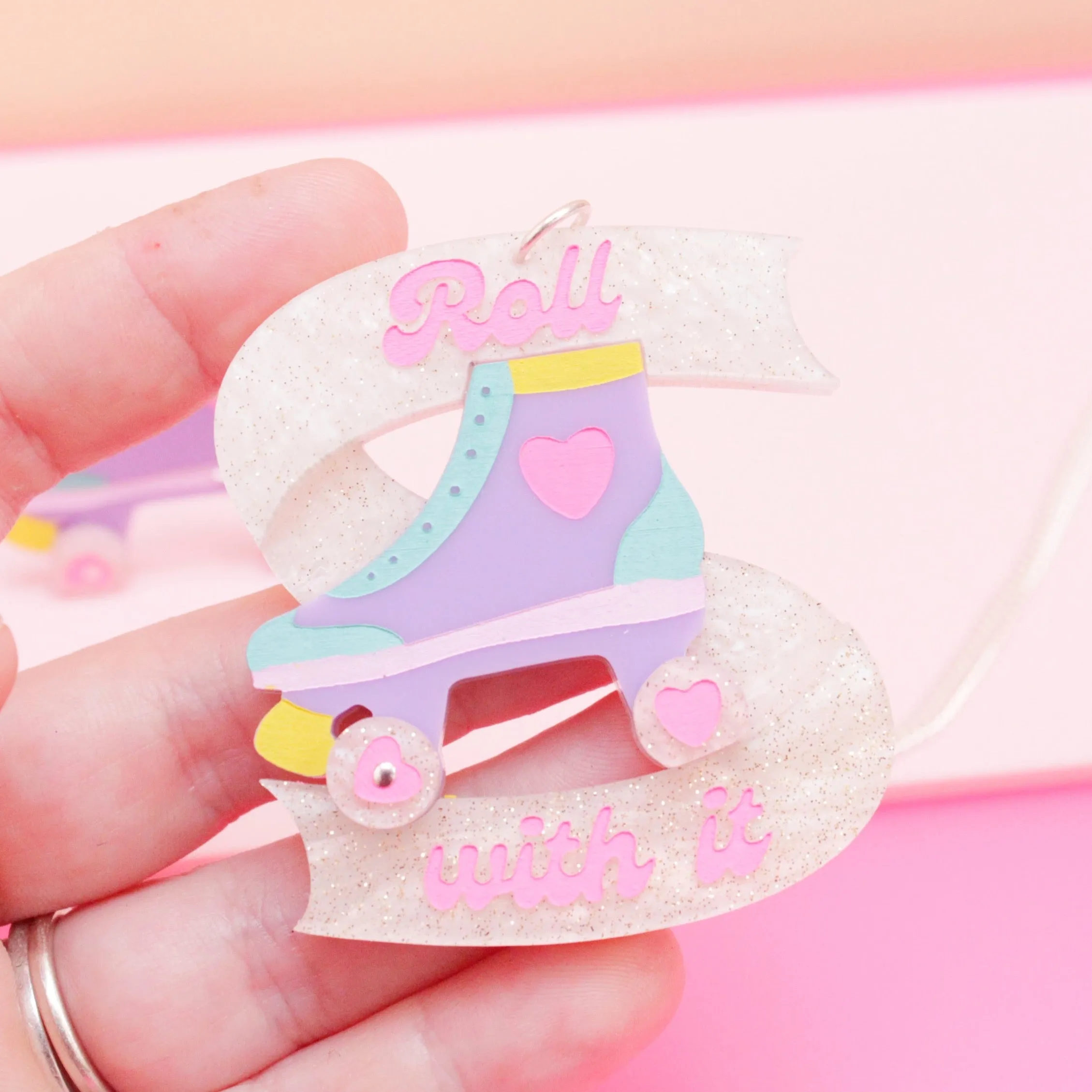 Roller Skates Necklace