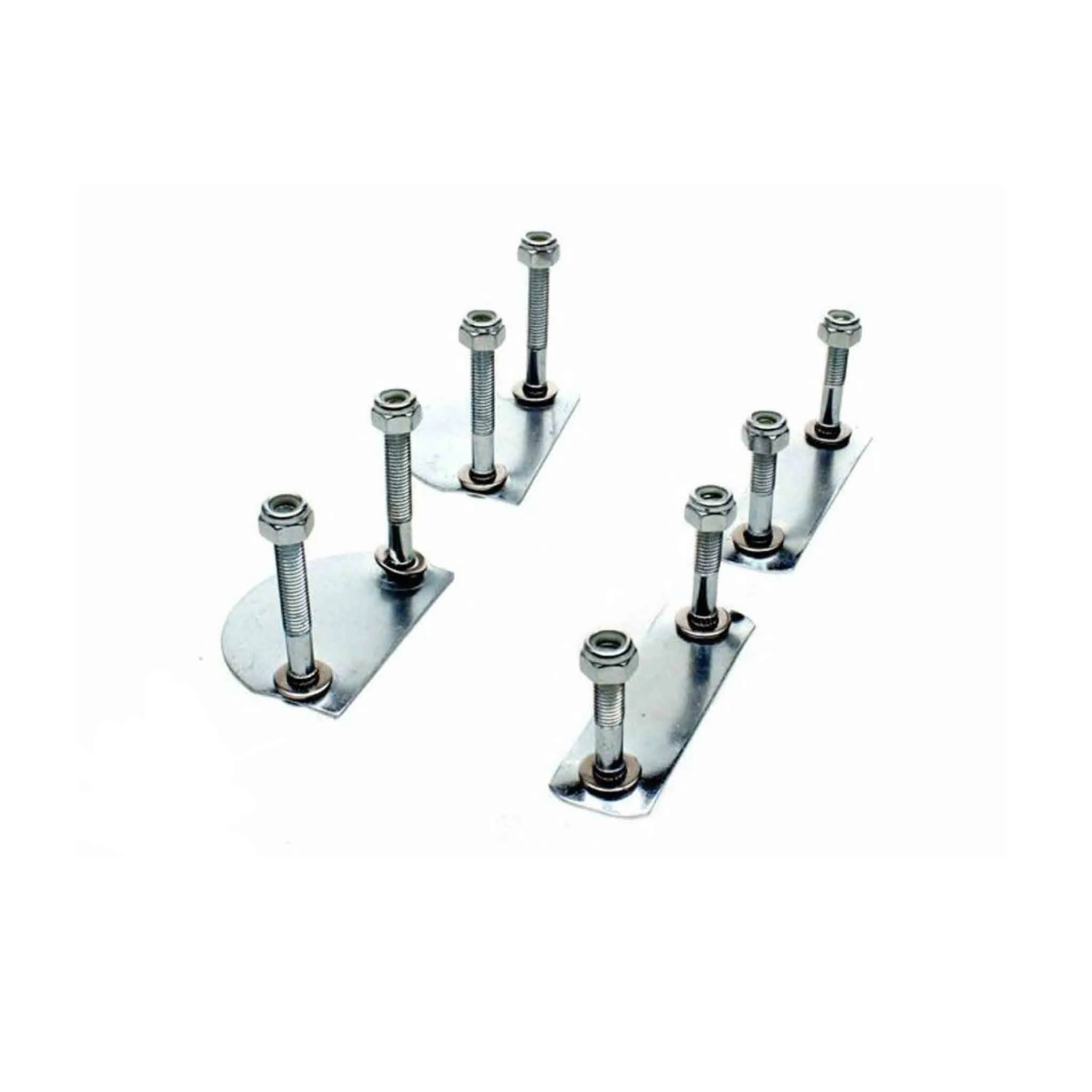 Roller Skates Plates Mounting Fixing Kits- 2 Front & 2 Rear