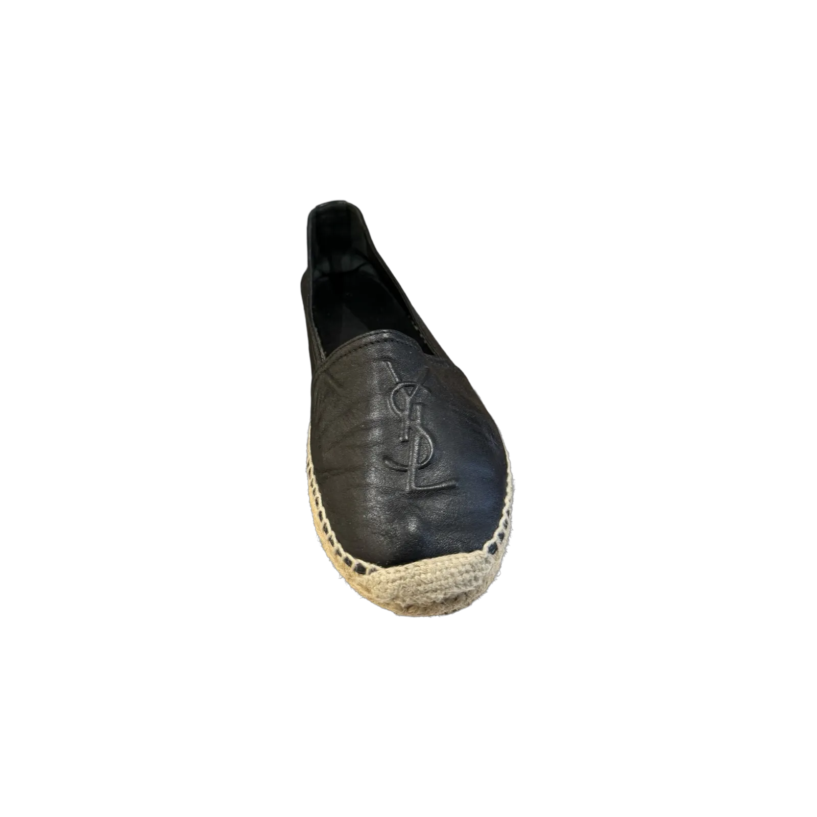 Saint Laurent Leather Espadrilles (Size 37.5)
