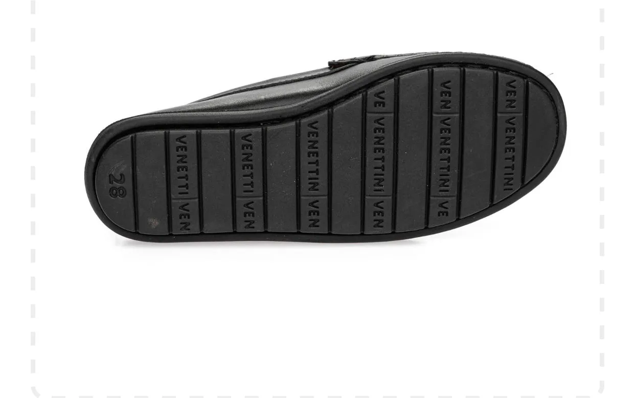 SALE FW23 Venettini Miles V Logo Loafer Driving Mocassin