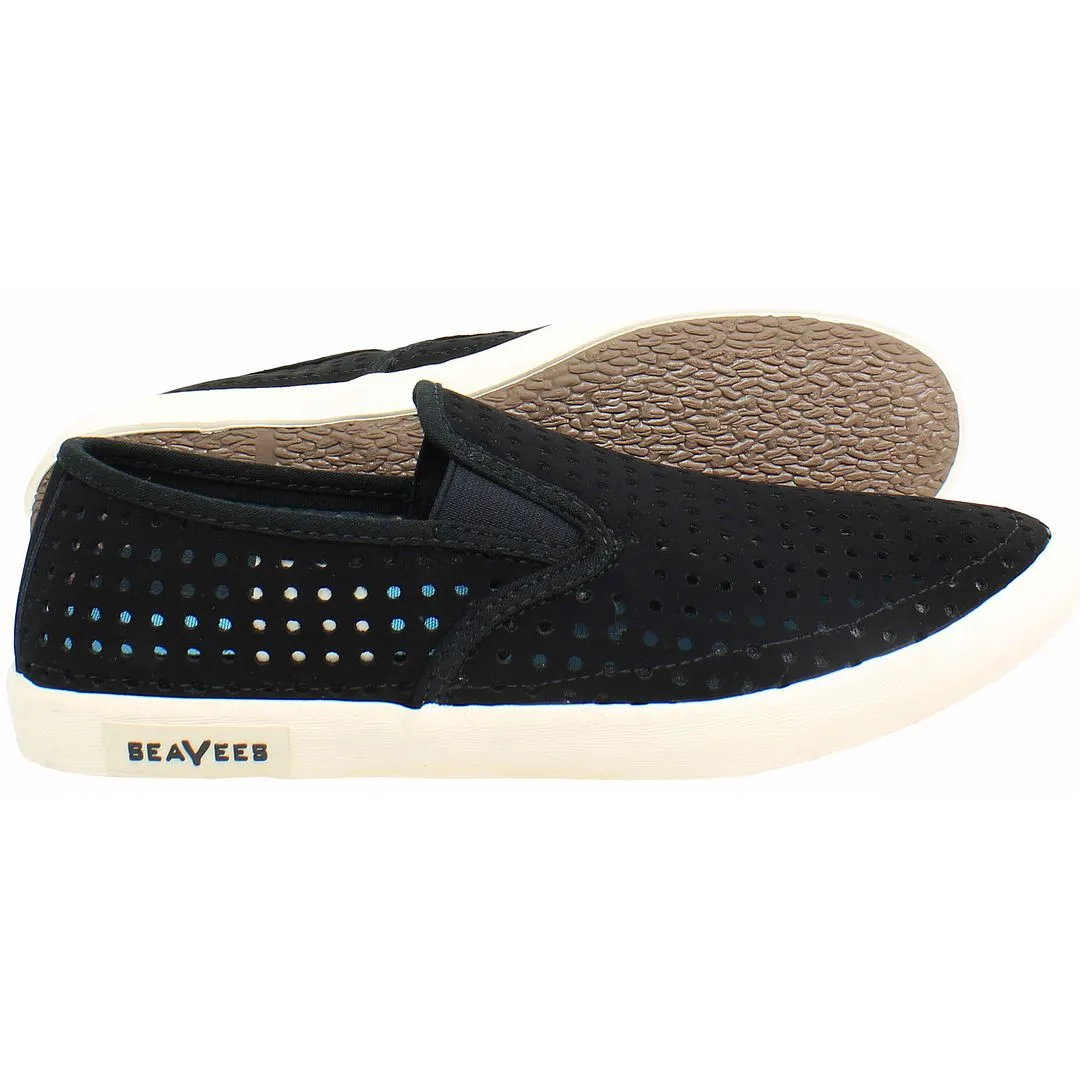 Seavees Baja Portal Womens Black Plimsolls