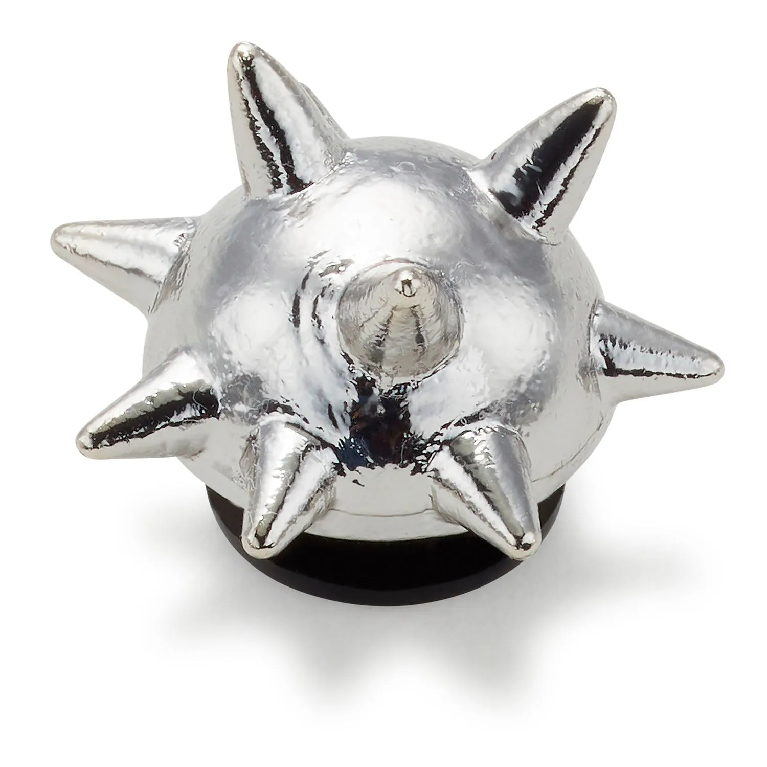 Silver Spike Ball Jibbitz