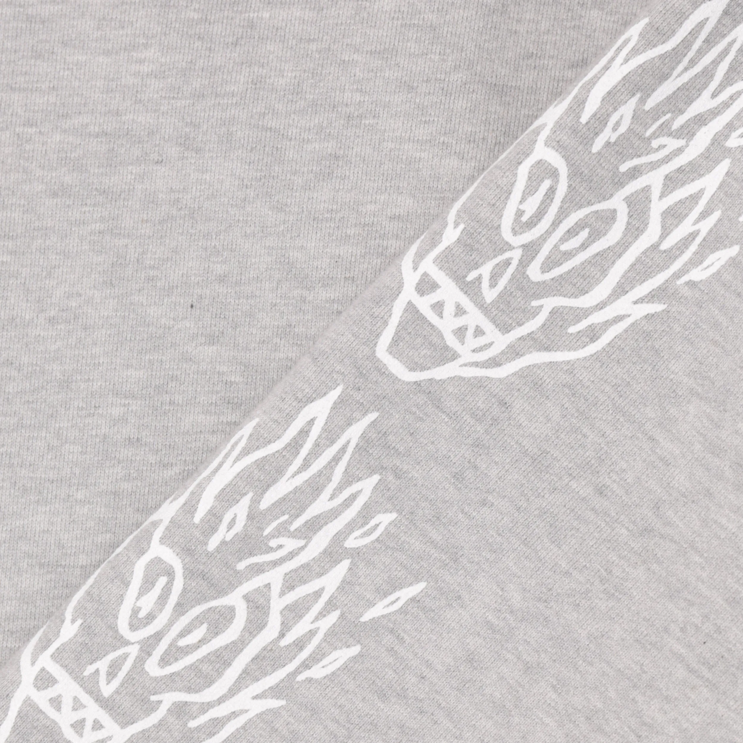 Slam City Skates Flamehead Hood Grey