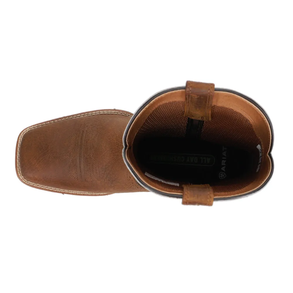 Sport Embroidered Square Toe Cowboy Boots