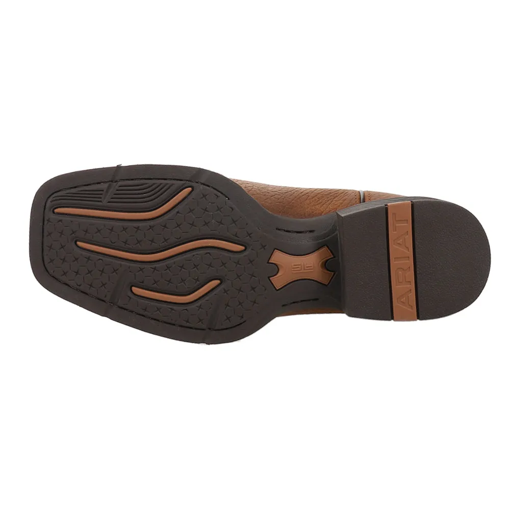 Sport Embroidered Square Toe Cowboy Boots