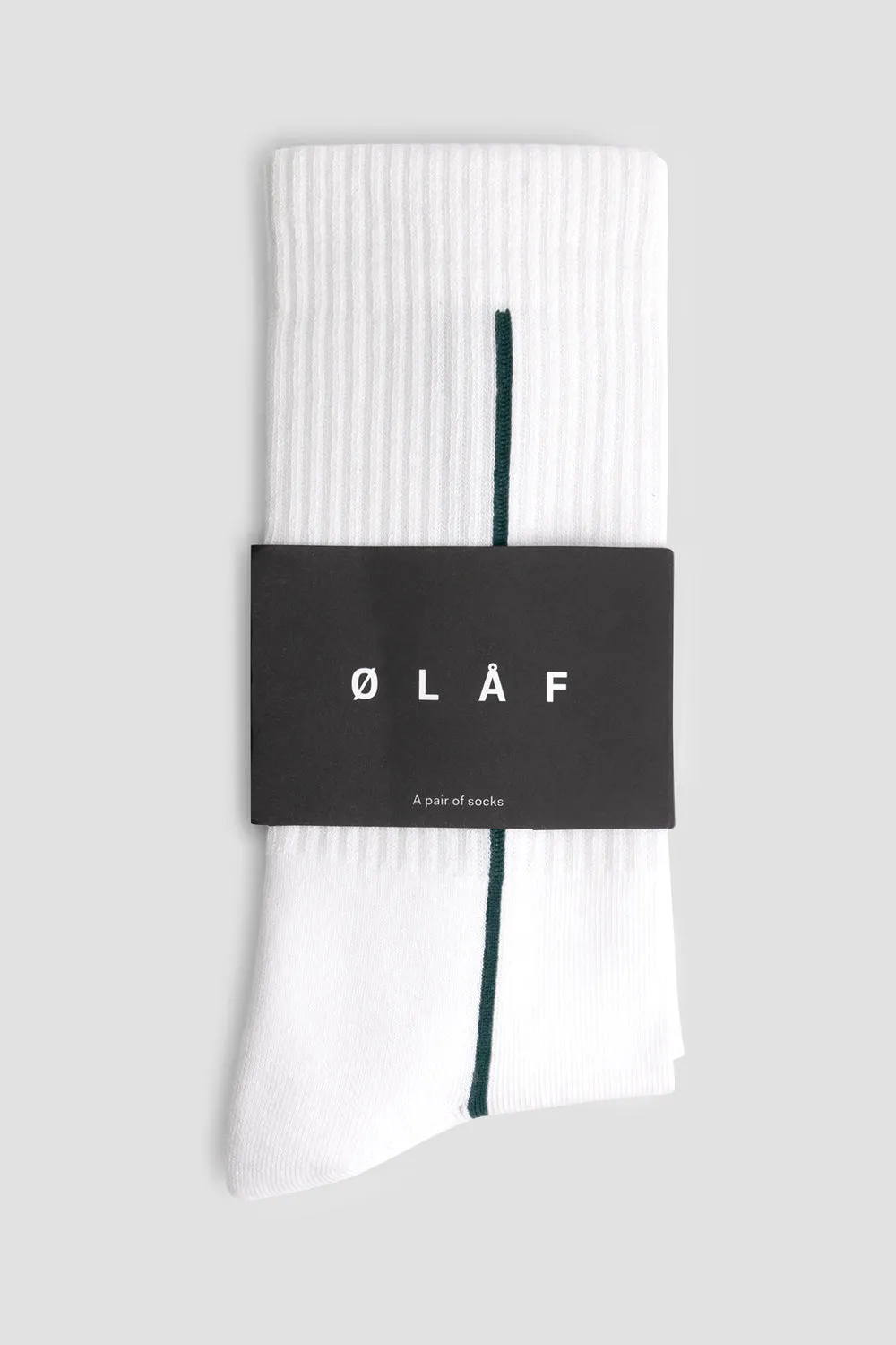 Sporty Socks - White / Black