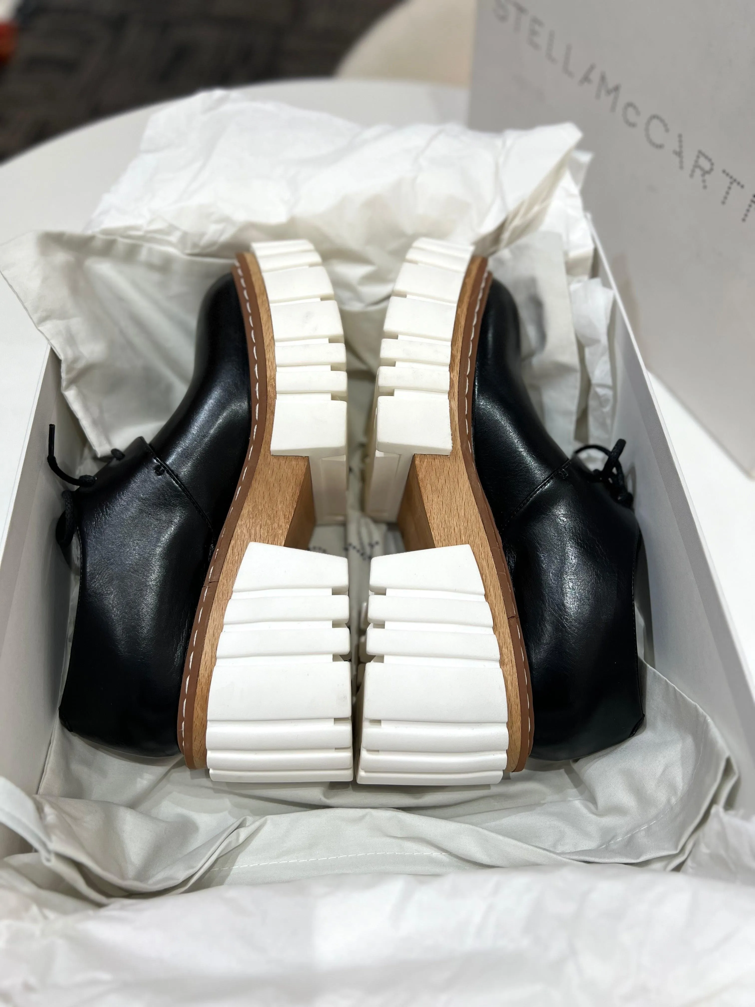 Stella McCartney Platform Shoes Black Size 35 1/2