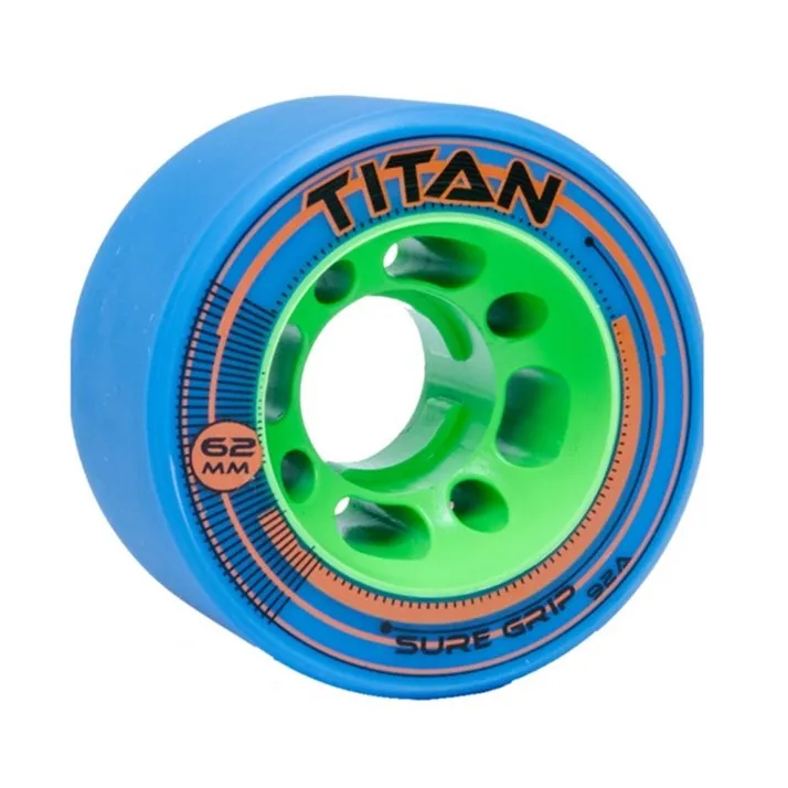 Sure-Grip Titan Wheels 62mm - 4 pack