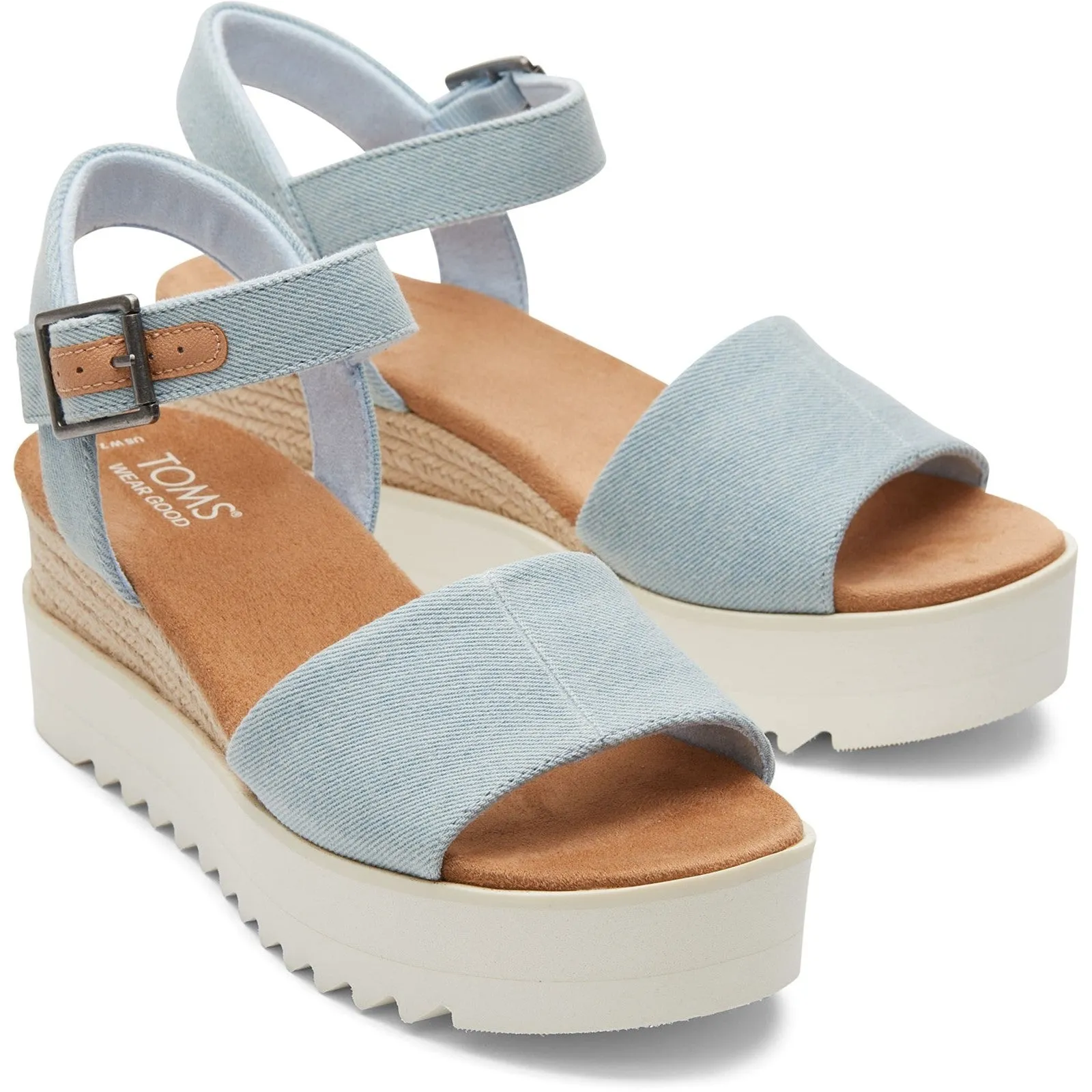 TOMS Diana Womens Wedge Heeled Sandal
