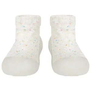 Toshi Organic Dreamtime Hybrid Walking Socks - Snowflake