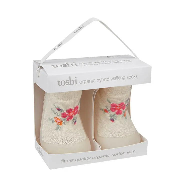Toshi Organic Hybrid Walking Socks - Jacquard / Louisa