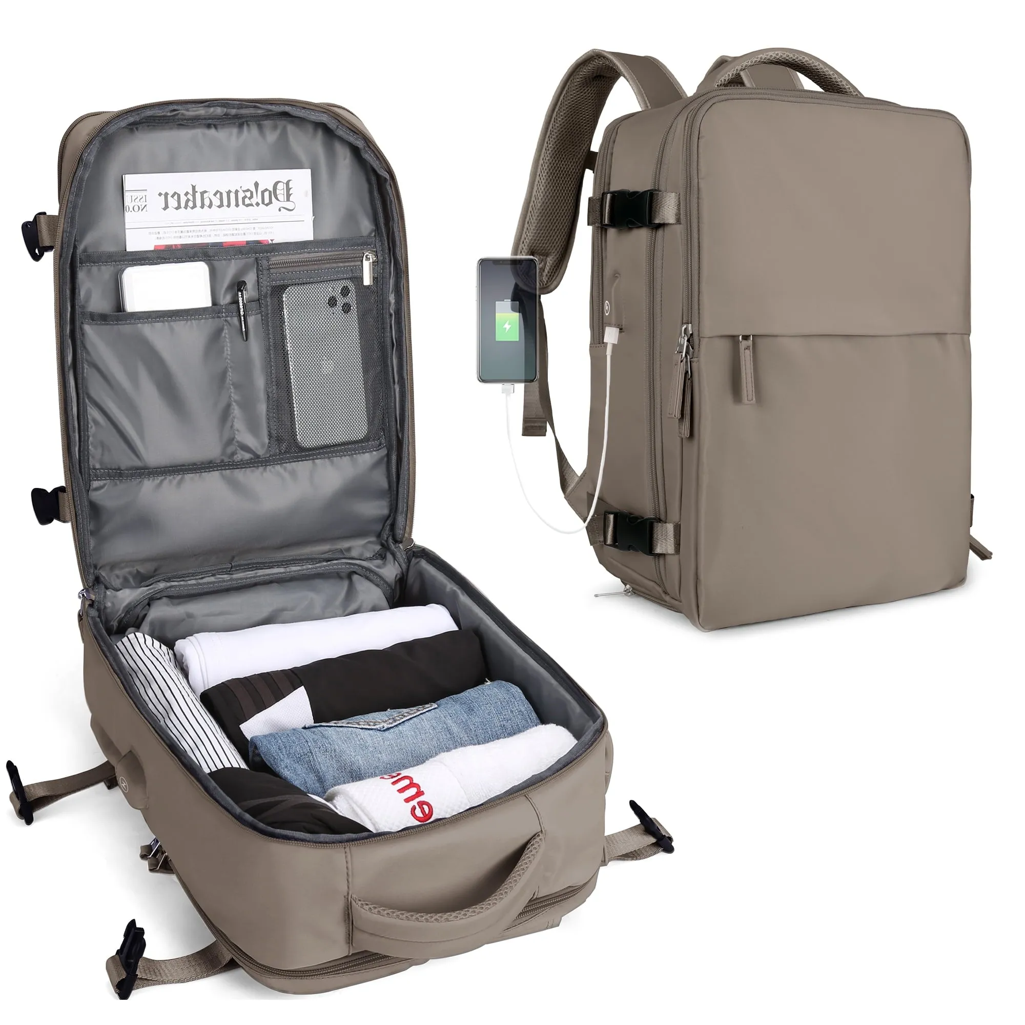 Traveling Backpack Coffee