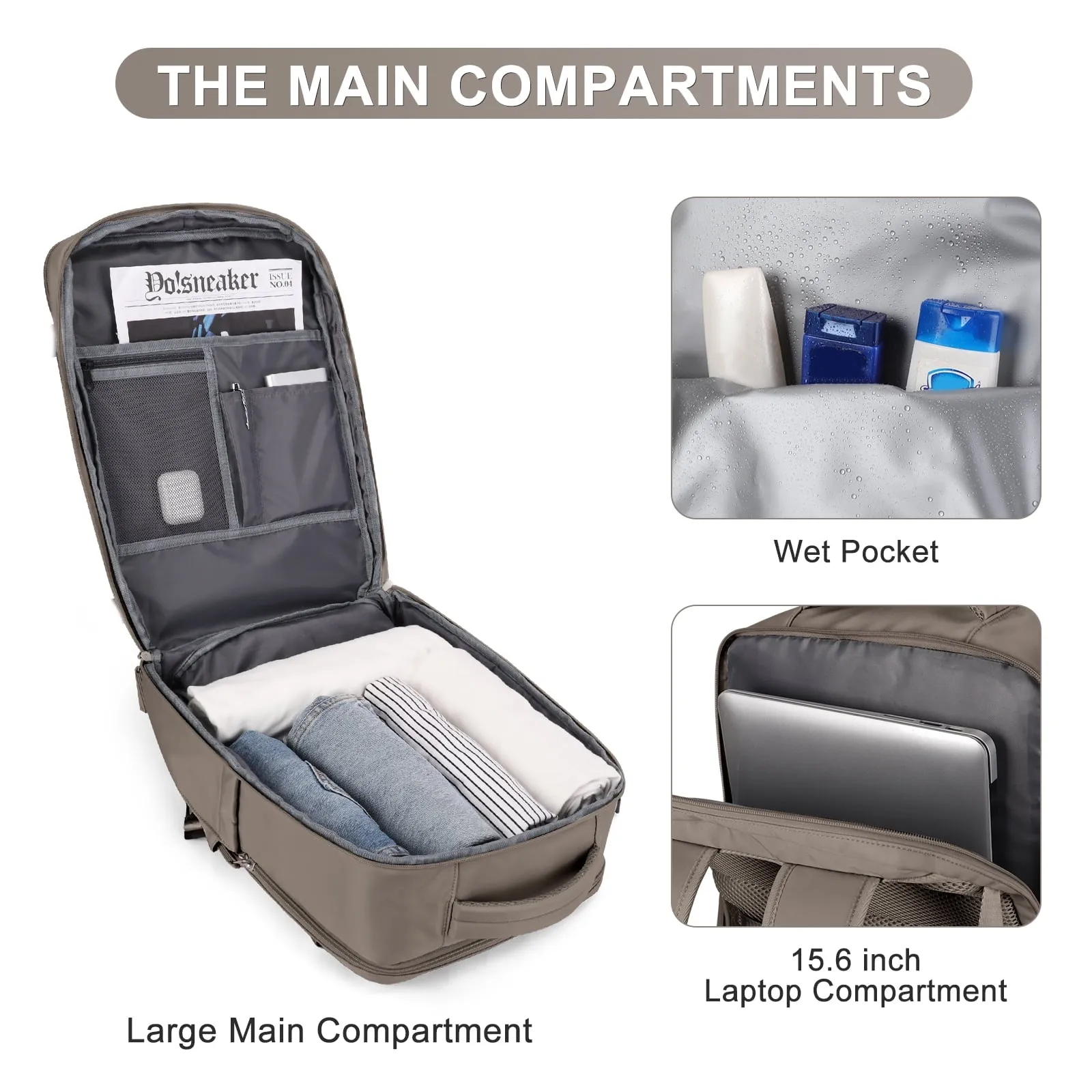 Traveling Backpack Coffee