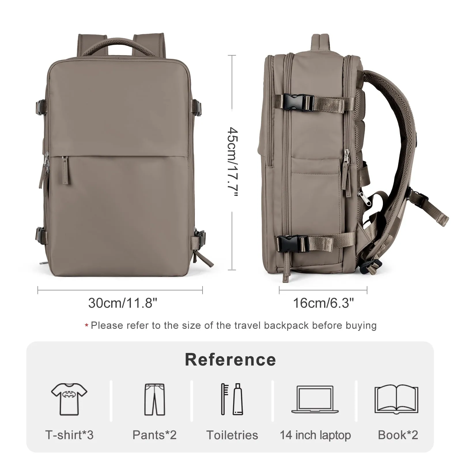Traveling Backpack Coffee