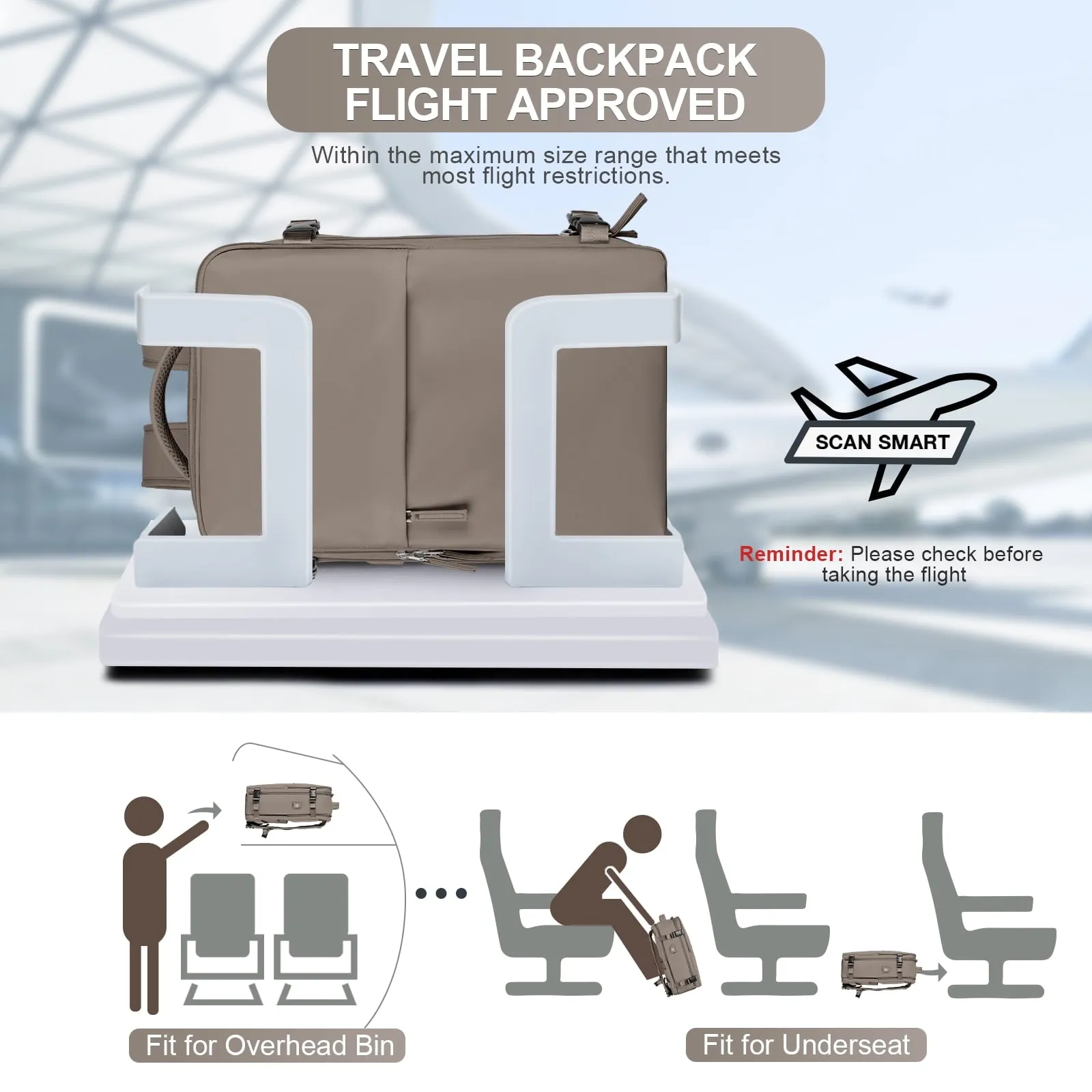 Traveling Backpack Coffee