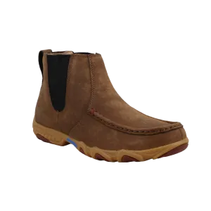 Twisted X Ladies 4" Chelsea Peanut Brown Driving Moc WDMX003