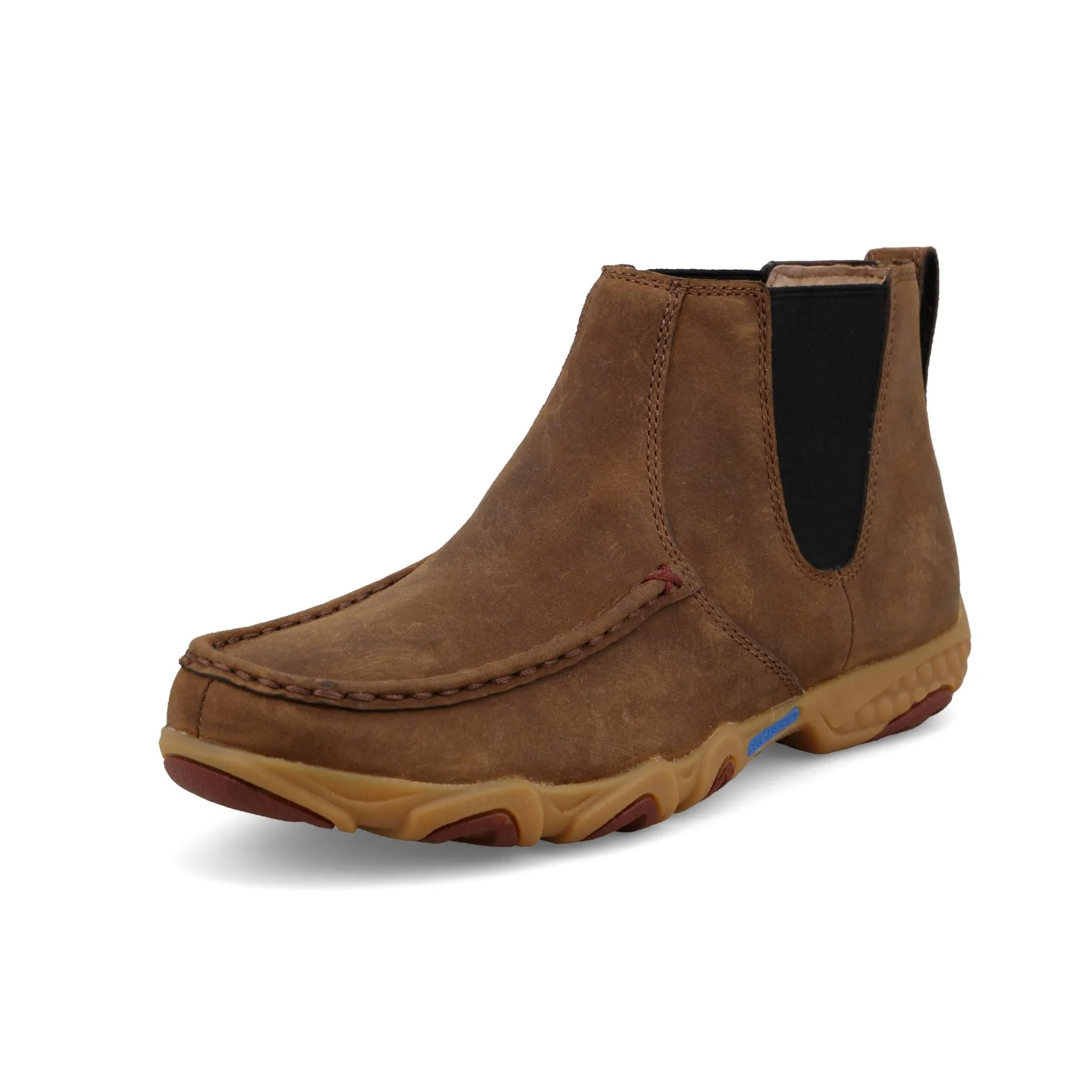 Twisted X Ladies 4" Chelsea Peanut Brown Driving Moc WDMX003