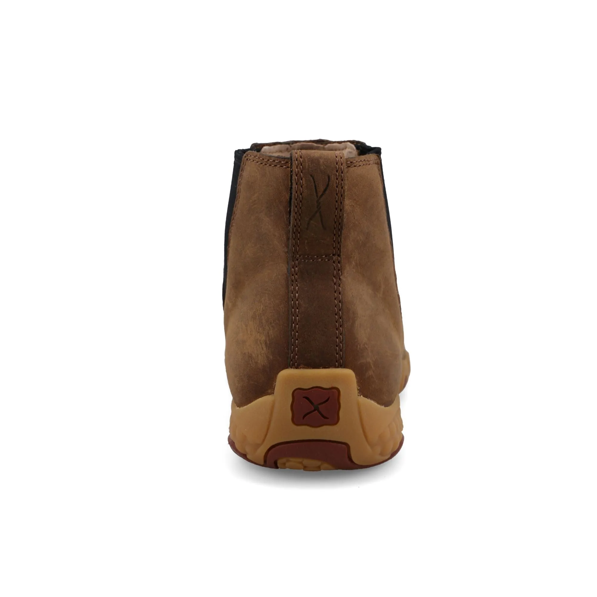 Twisted X Ladies 4" Chelsea Peanut Brown Driving Moc WDMX003