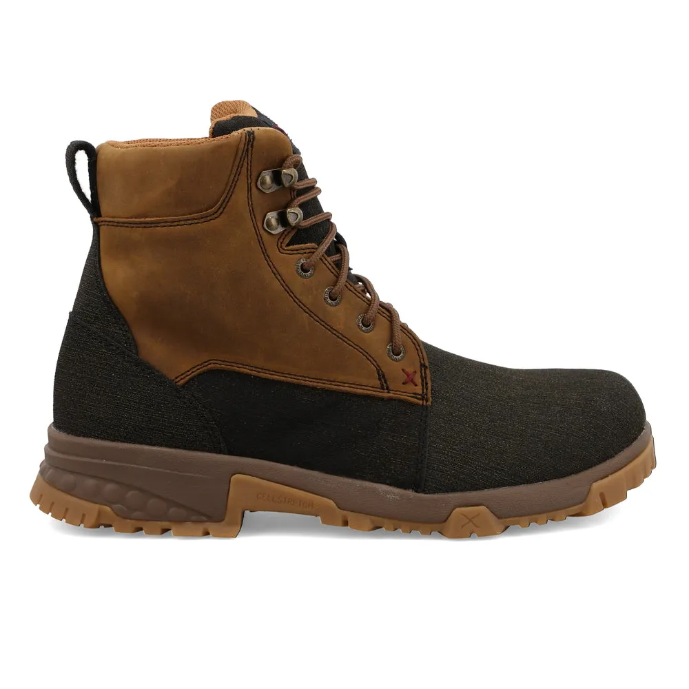 'Twisted X' Men's 6" Work EH Alloy Toe - Brown