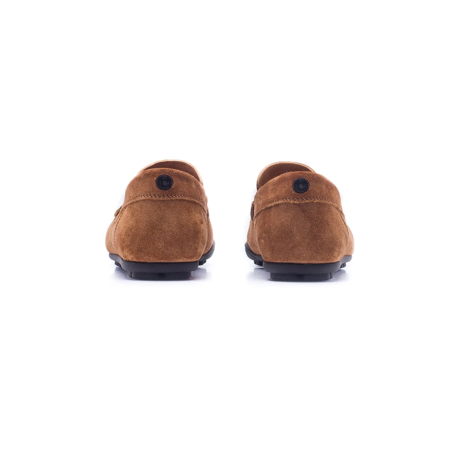 Umber Sorrento Unlined Driving Shoe Suede - Calo