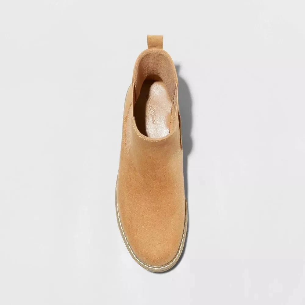 UNIVERSAL THREAD - Ankle Leather Chelsea Boots