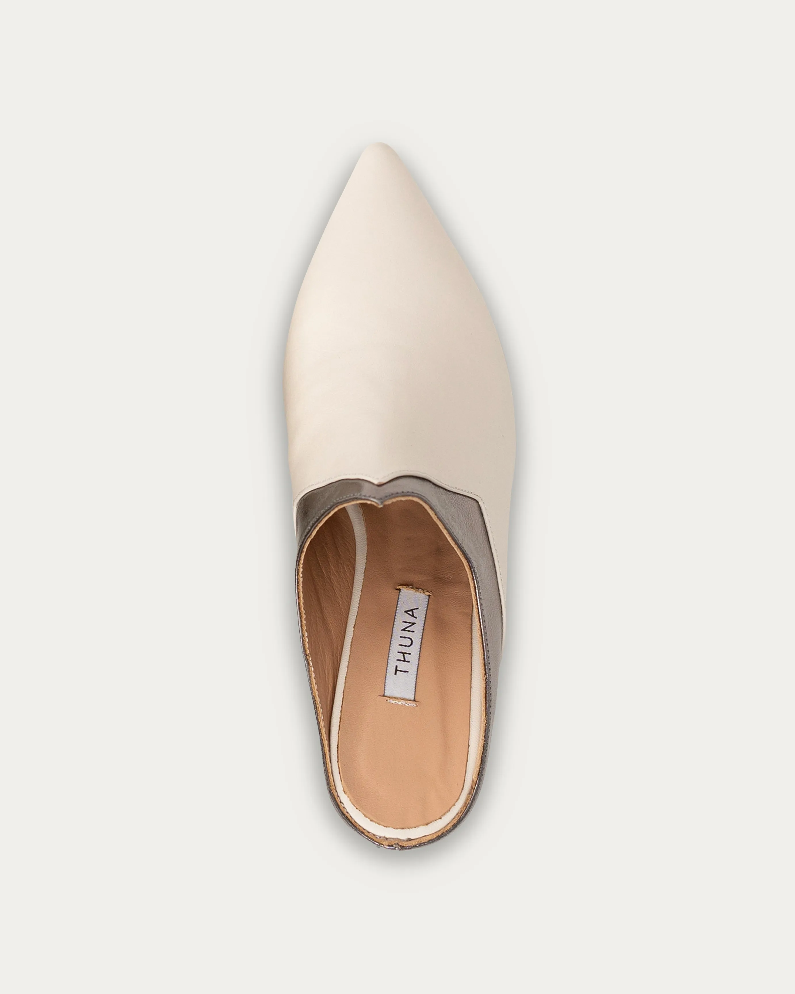 Vera cream heel