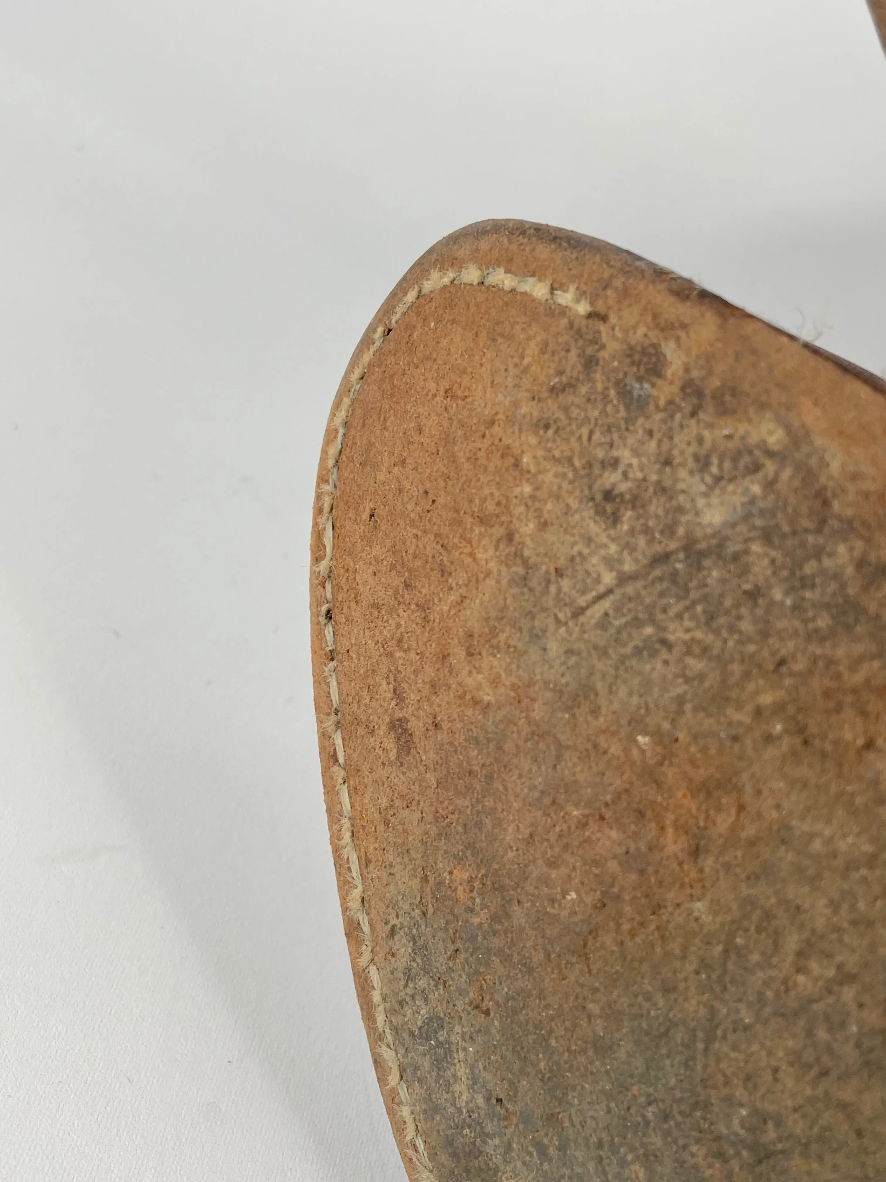 Vintage Montana Tan Leather Cowboy Boots - EU43