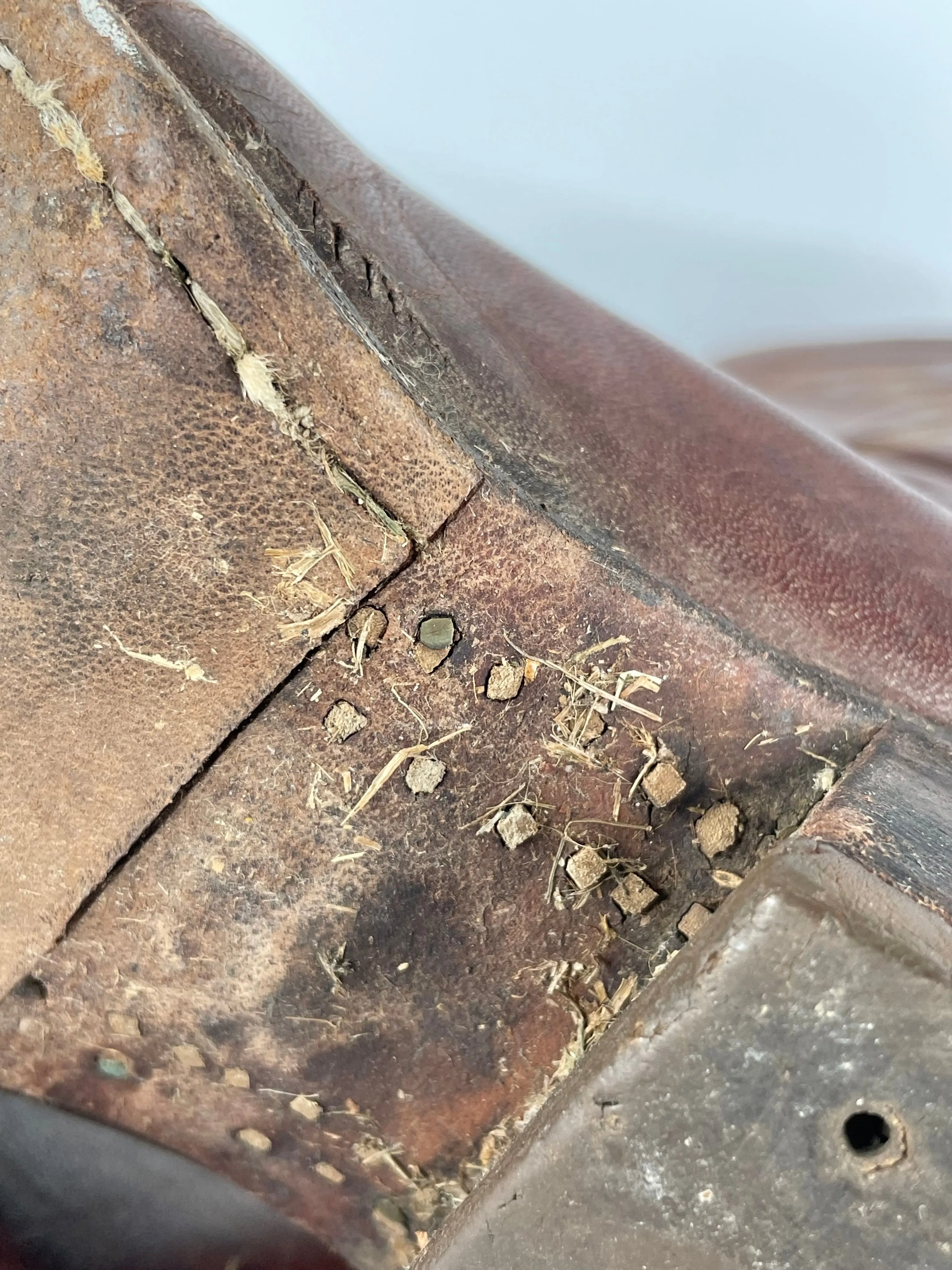 Vintage Montana Tan Leather Cowboy Boots - EU43