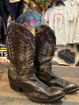 Vintage Ostrich Boots 9.5-10