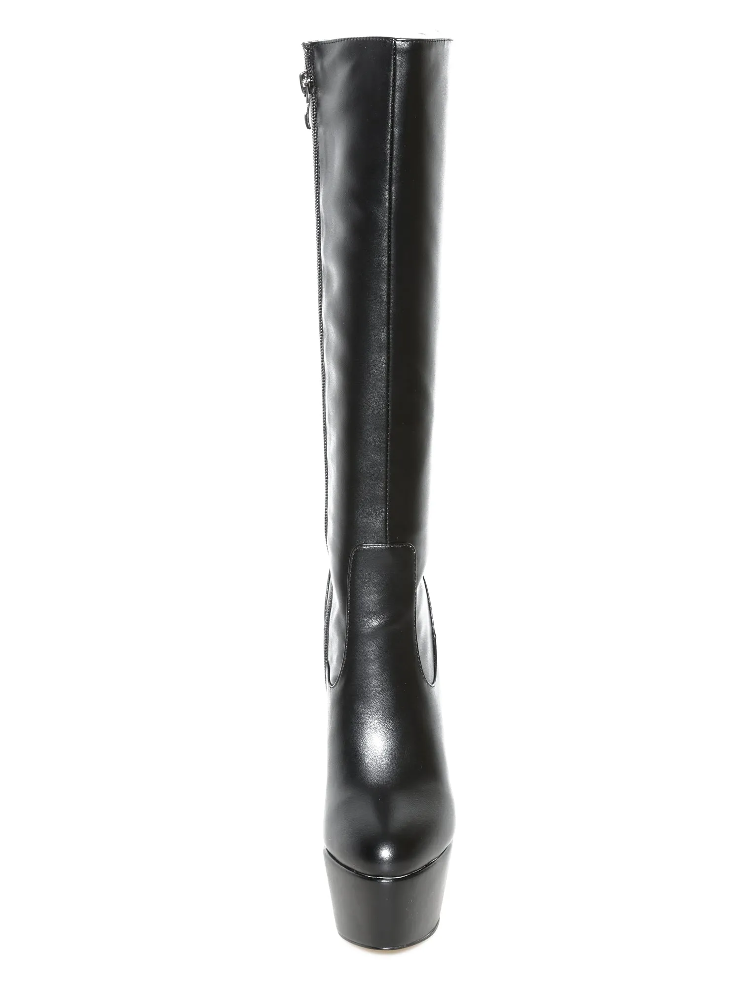 Voluptas Skyscraper Heel Matte Knee High Boots