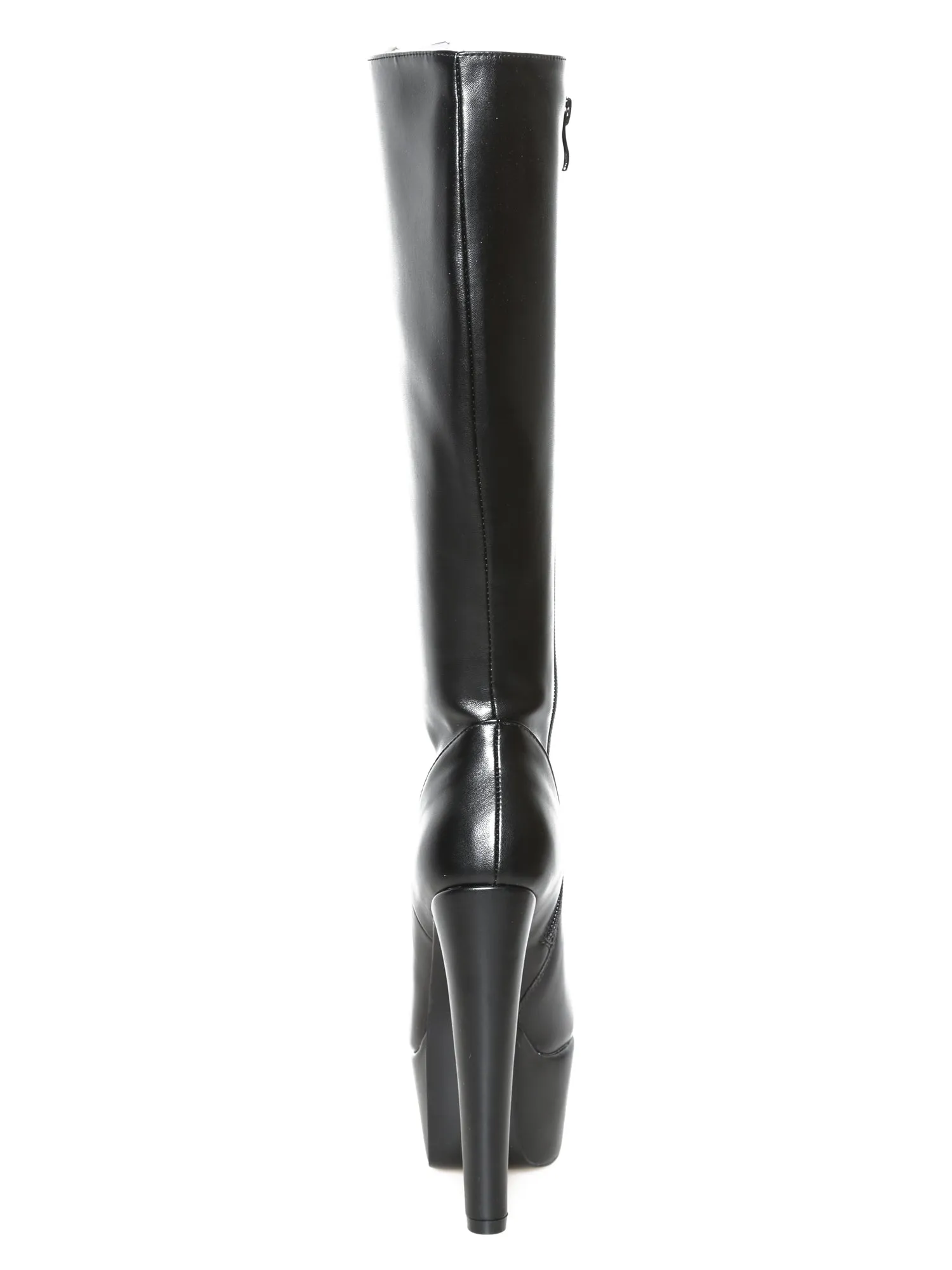 Voluptas Skyscraper Heel Matte Knee High Boots