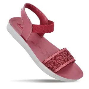 Walkaroo Girls Ankle Strap Heel Sandals  - WL7820 Fig