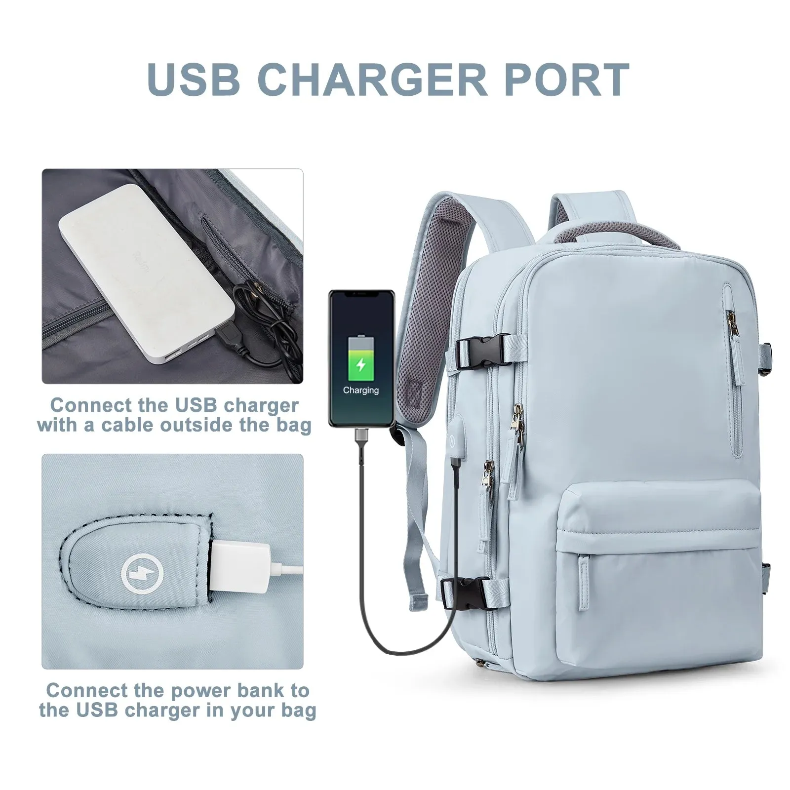 Waterproof Multi Storage Backpack