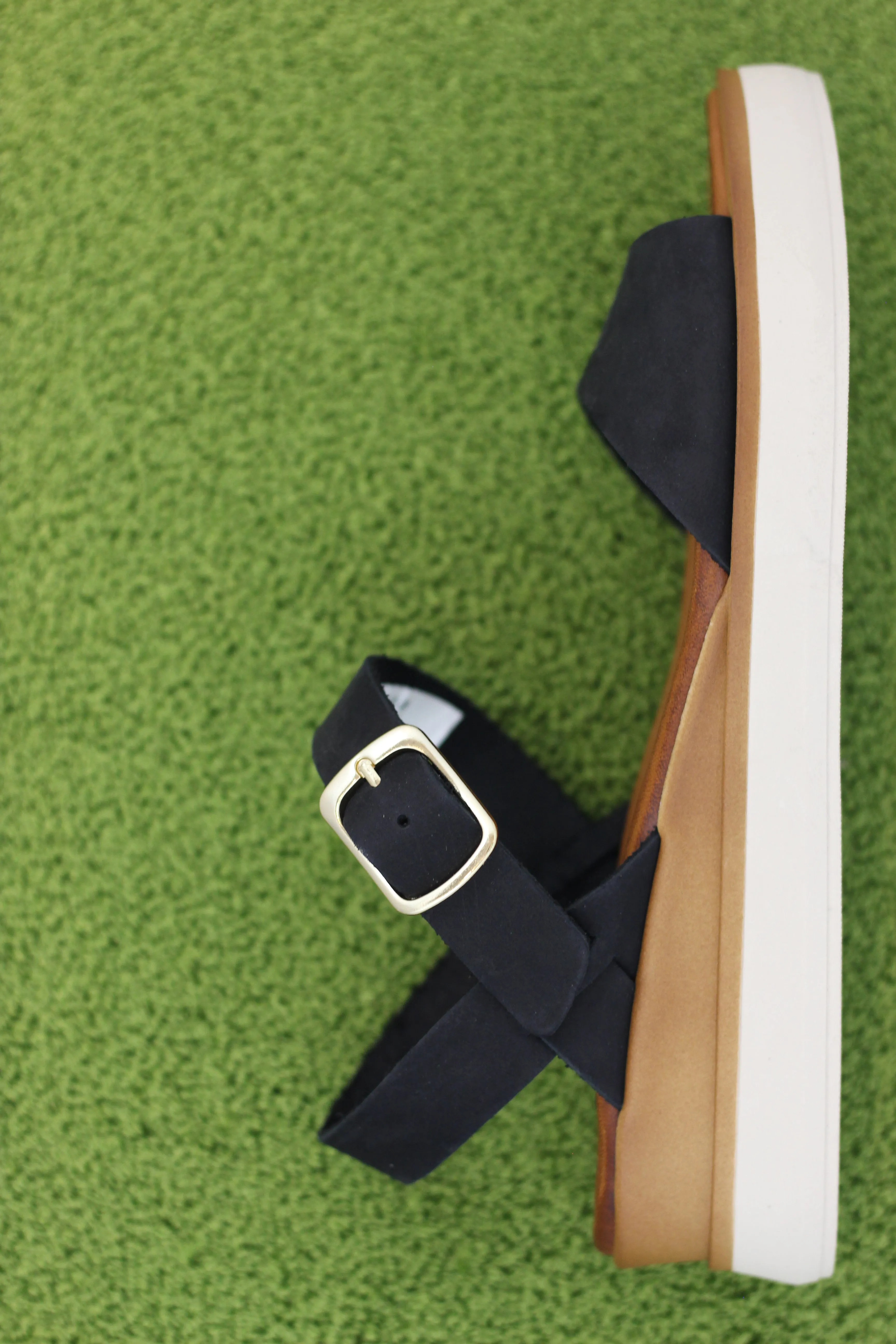 Women's Sierra Sandal - Black Nubuck