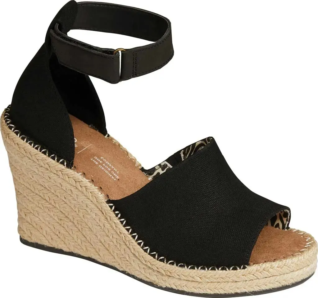 Women’s TOMS Marisol – Chic Wedge Sandal with Cushioned Comfort