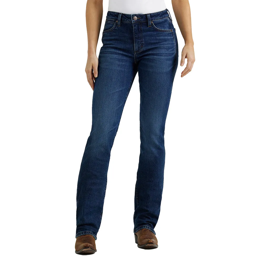 Wrangler Women's Retro Bailey High Rise Bootcut Jeans