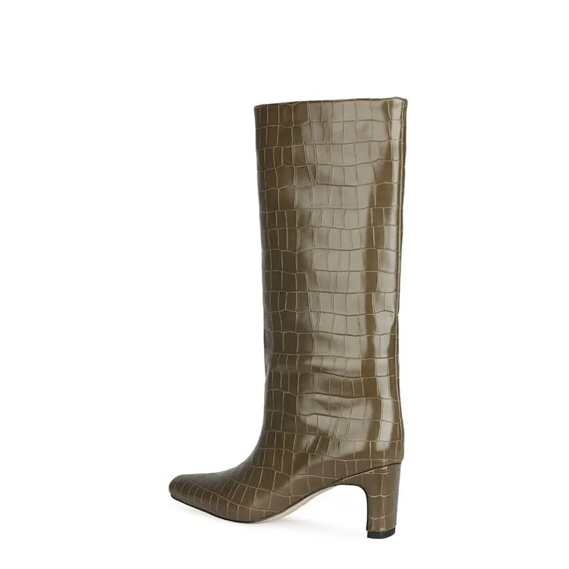 Zephyrique Slip-On Elegance Boots
